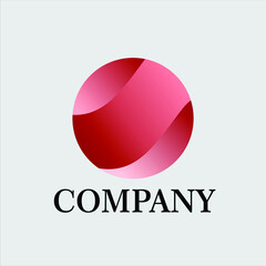 3D circle abstract logo design