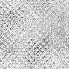 Silver 3d seamless pattern, glitter metallic foil texture