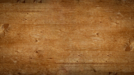 Old brown rustic dark grunge wooden timber texture - wood background banner