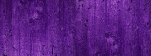 Abstract grunge rustic old purple painted colored wooden board wall table floor texture - wood background banner panorama
