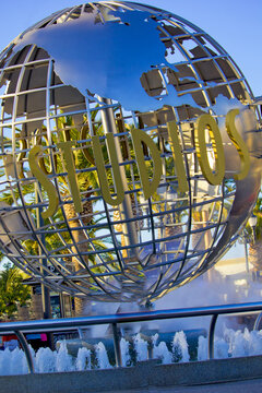 Universal Studios Hollywood Globe In Los Angeles	