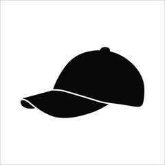 Baseball hat sketch icon for web, mobile and infographics. Baseball hat vector icon on white background. color editable eps 10