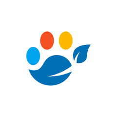 pet care logo vektor