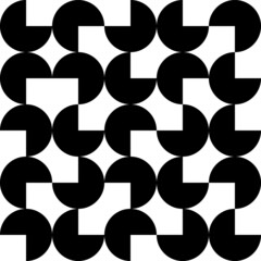 Vector Boho geometric silhouettte monochrome drawing