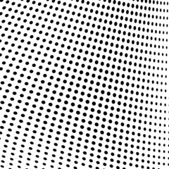 Abstract halftone wave dotted background