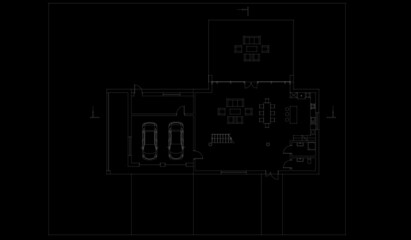 modern house architectural drawings 