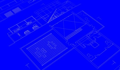 modern house architectural drawings 