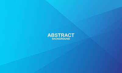 Minimal geometric background. Blue elements with fluid gradient. Cool background design for posters. Eps10 vector