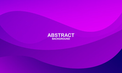 Abstract purple background with wave. Vector illustration