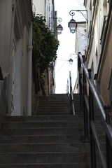 narrow street in the old town