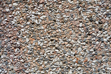 Pebbles wall