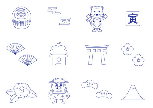 140 件の最適な 塗り絵年賀状 画像 ストック写真 ベクター Adobe Stock