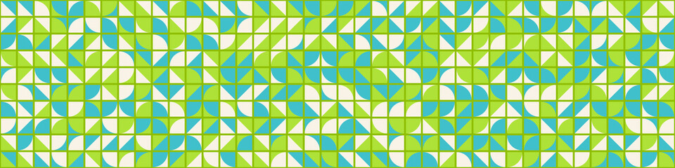 Abstract Geometric Pattern generative computational art illustration