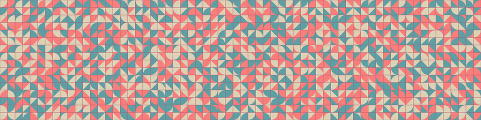 Abstract Geometric Pattern generative computational art illustration