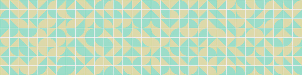 Fototapeta premium Abstract Geometric Pattern generative computational art illustration