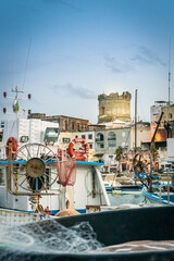 Forio d' Ischia  - Il Torrione dal porto  - obrazy, fototapety, plakaty