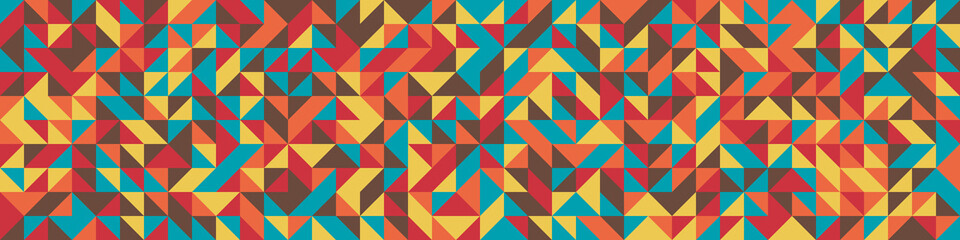 Abstract Geometric Pattern generative computational art illustration