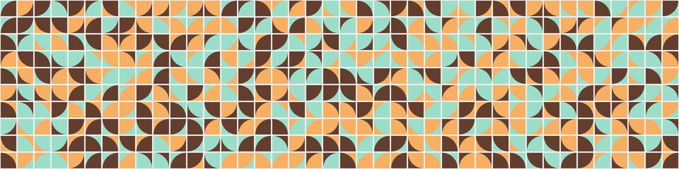 Abstract Geometric Pattern generative computational art illustration