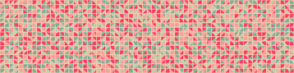 Abstract Geometric Pattern generative computational art illustration