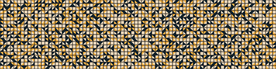 Abstract Geometric Pattern generative computational art illustration