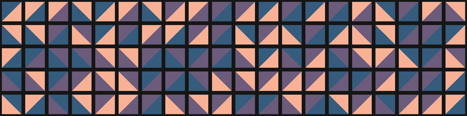 Abstract Geometric Pattern generative computational art illustration