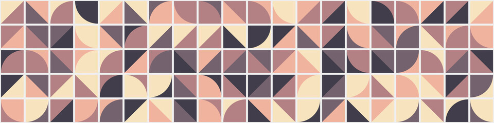 Abstract Geometric Pattern generative computational art illustration