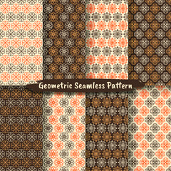 Collection of Geometric Seamless Pattern