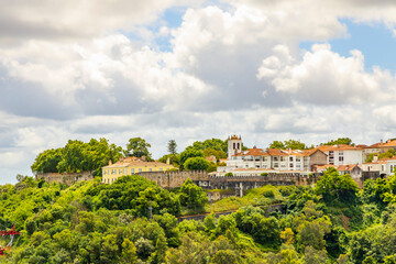 Fototapeta na wymiar Castel of Santarem in Santarem, Portugal