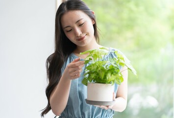 若い日本人　女性