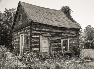 old abandoned house