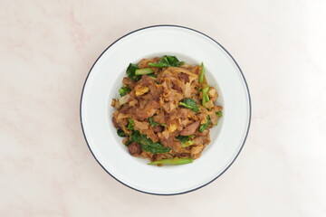 Thai style fried noodle