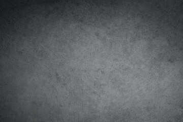 Abstract texture of dark gray vintage cement or concrete wall background. School education, dark wall backdrop, template for learning board concept.