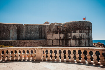 Lovrijenac fortress in Dubrovnik, Croatia