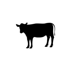 Cow icon design template vector isolated
