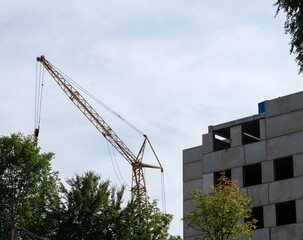 Fototapeta premium building under construction