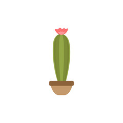 Cactus icon design template vector isolated