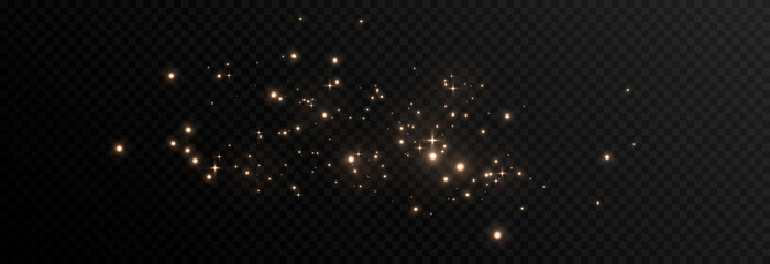 Vector magic glow. Sparkling light, sparkle dust png. Sparkling magical dust. Christmas light.