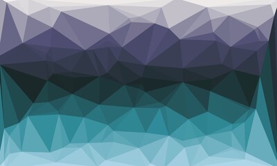 Obraz premium vibrant minimal multicolored polygonal background