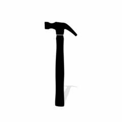 Hammer icon vector graphics