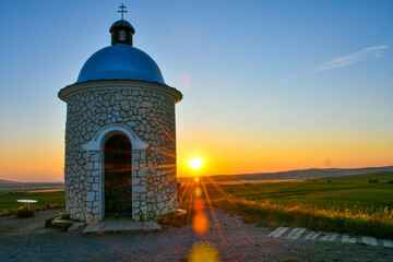 Chapel in Hradištěk, dedicated to St. Cyril and St. Methods, Czech Republic