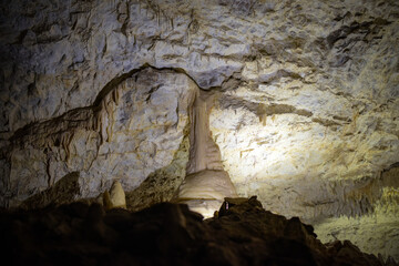 the choranche caves on isere