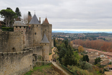 Fototapeta na wymiar Castle in the French countryside