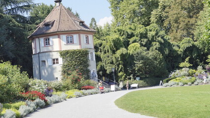 castle in the park