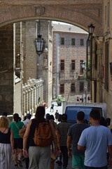 people walking on the street