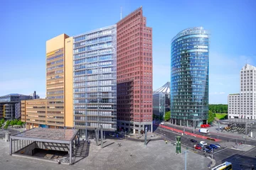 Foto op Plexiglas panoramic view at the potsdamer platz, berlin © frank peters
