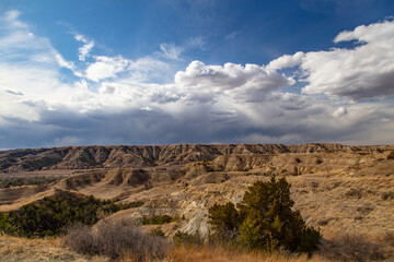 Theodore Roosevelt National Park landscape