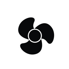 fan icon vector isolated on white background, Fan icon design illustration.