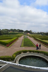 view of the garden