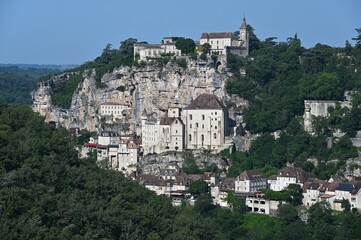 Fototapeta na wymiar Scenic view of Rocamadour