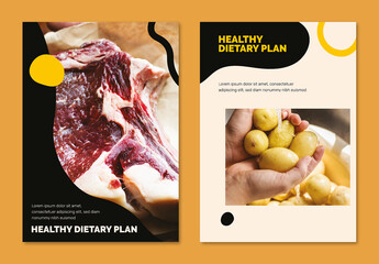Healthy Dietery Poster Layout